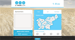 Desktop Screenshot of e-vreme.com